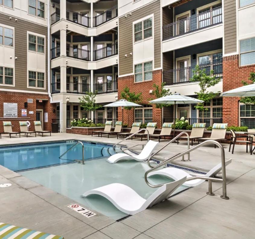 Urban 1Br In Uptown Area With Gym And Balcony Lägenhet Charlotte Exteriör bild